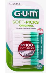 GUM SOFT-PICKS ORIGINAL REGULAR REFILL 100 KPL